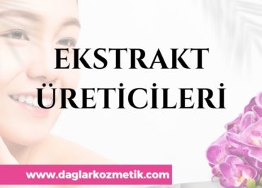 Ekstrakt Üreticileri
