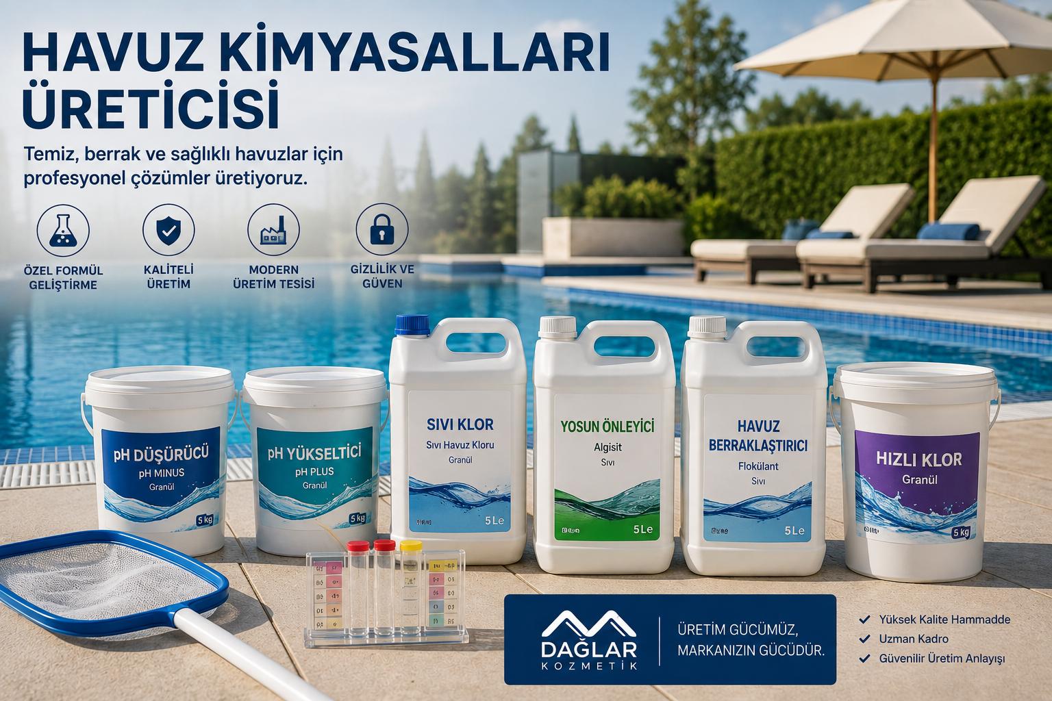 Hangi havuz kimyasalları üretilebilir